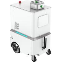 Buy cheap Mobile Robotic Disinfectant Spray Sanitation H2o2 AGV product