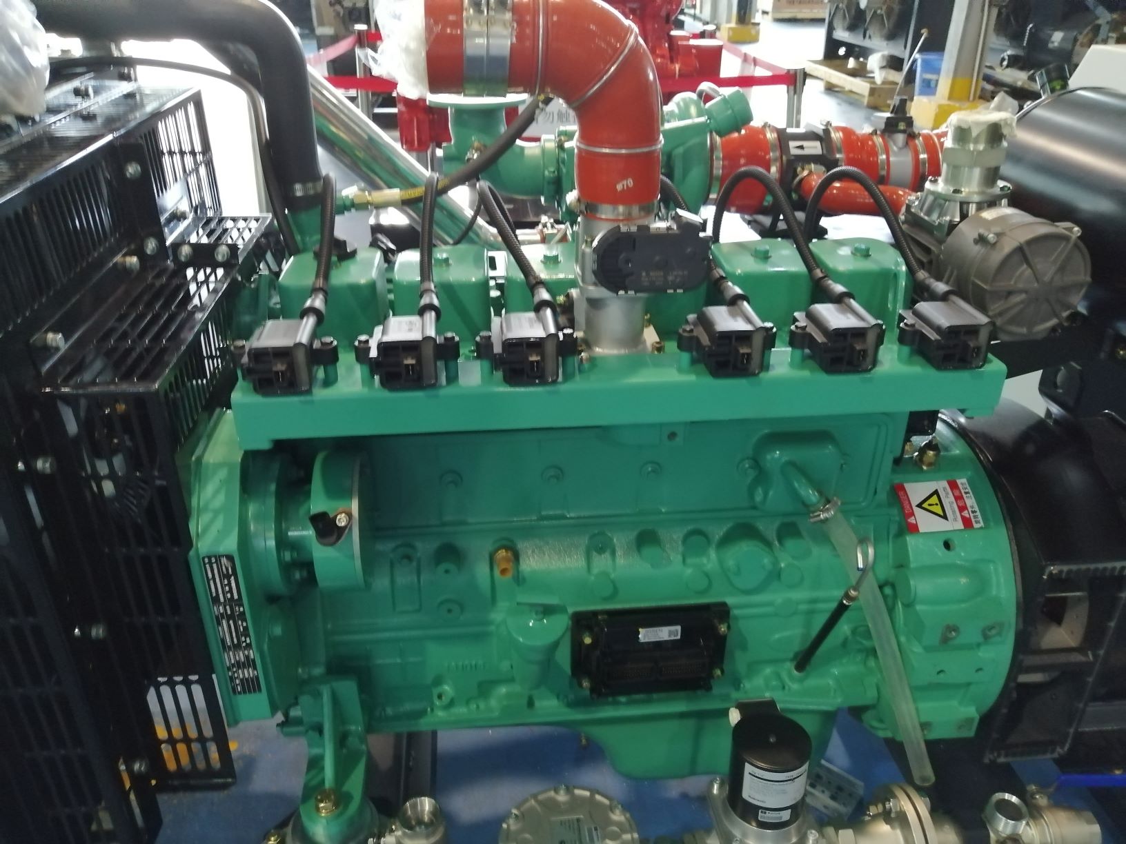 1200KW Baudouin Industrial Natural Gas Generator CBM Biogas CHP Power Generator