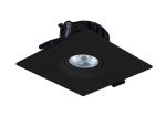 Square 360 Rotatable Dimmable LED Recessed Lighting 130x130mm