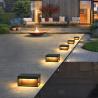 Buy cheap 3000K Easy Install Stainless Steel Solar Pillar Light , Columns LED Outdoor Solar Lights from wholesalers