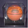 Buy cheap Acrylic Clear Basketball Display Case Counter top Plexiglass Football Cube Holder Box from wholesalers