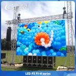 Advertising Outdoor LED Display Waterproof Cabinet P3.91 Front Maintenance