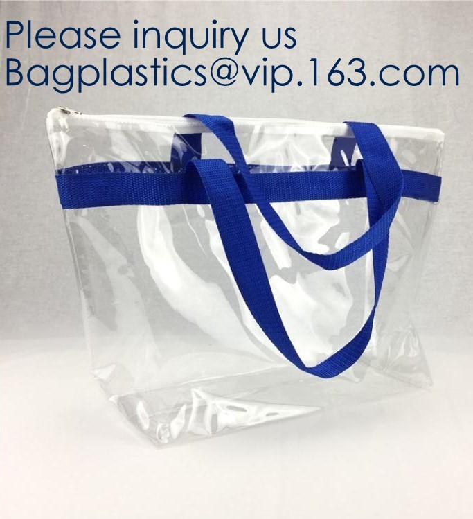 Women Jelly Bag Beach Shopper Tote Transparent Shoulder Large PVC Handbag,Cosmetic Bag,Toiletry Bag,Brush Bag,Mesh Bag,S