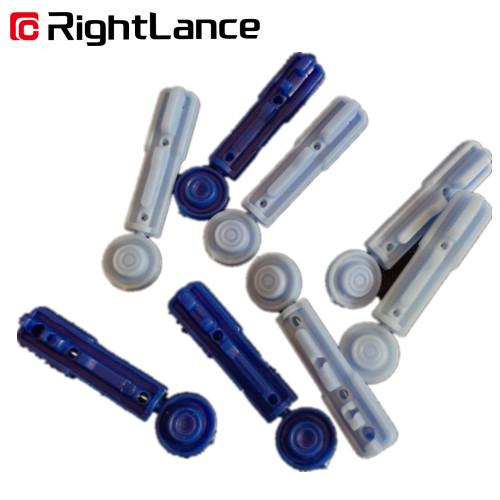 Buy cheap 0.032cm 30 Gauge Pricking Finger With Lancet Stainless Steel Blood Lancet Single Use from wholesalers