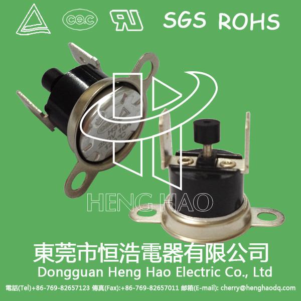 Buy cheap KSD301 temperature cutout switch,KSD301 bimetal thermostat from wholesalers
