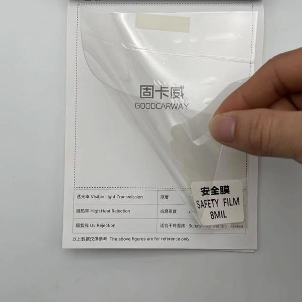 Buy cheap Transparent 2mil 4mil 8mil 12mil Safety Film 8 Years Warranty Explosion Proof from wholesalers