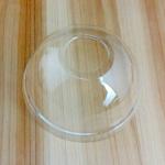 Pet Clear Dome Lids , Clear Plastic Dome Lids For Cups Containers Safety