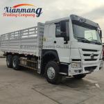 371hp Diesel Howo Cargo Truck , Sinotruk 6*4 10 Wheelers Used Cargo Truck