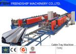 7.5KW Hydraulic Decoiler Roll Forming Machines For 0.7mm - 1.5mm Thickness Cable