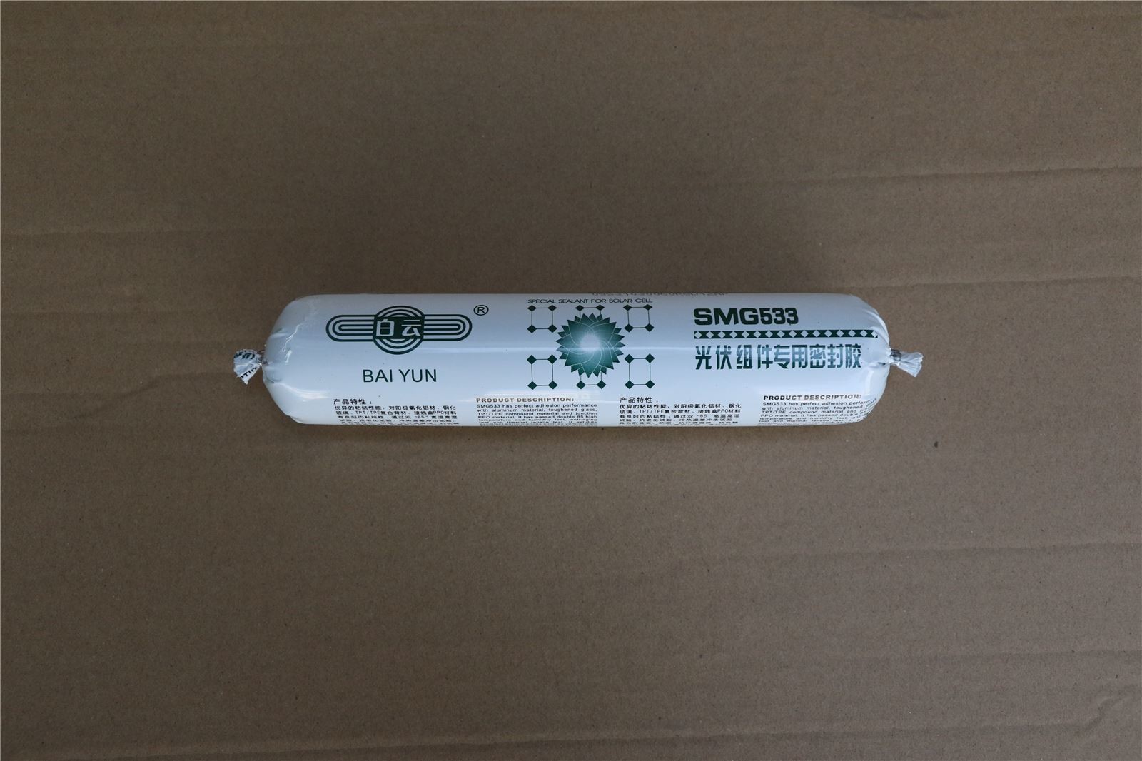 Black Silicone Caulk SMG533 BSI Solar Panel Adhesive