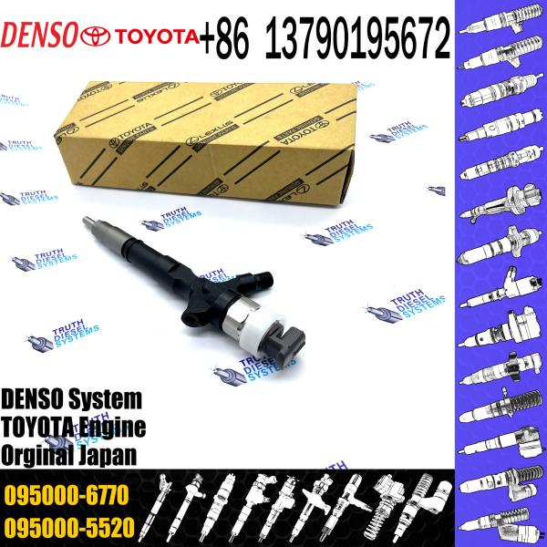 Buy cheap High quality diesel common rail injector 23670-39185 095000-7040 095000-6770 from wholesalers