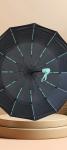 UPF 50 Auto Open / Close Pongee UV Beach Umbrella 23 Inches 12ribs Strong
