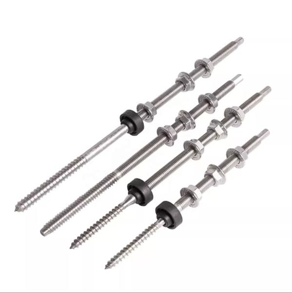Buy cheap ISO Standard Solar Double Ending Bolts for Stainless Steel Solar Hanger Bolts Mounting from wholesalers