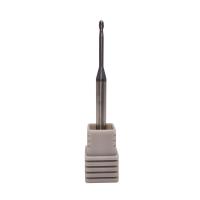 Buy cheap 1.80mm 55HRC 2 Flute Cemented Carbide Ball Nose End Mill product