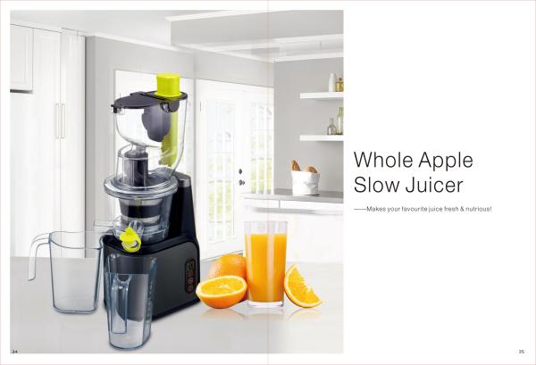 Buy cheap NEW Big/Wide Mouth AC induction motor slow juicer compare to NUC Hurom Kuving BPA FREE GK-AMR8828 from wholesalers