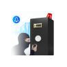Buy cheap 125dB Wireless Glass Break Detector Ultra Slim With LR44 Battery from wholesalers