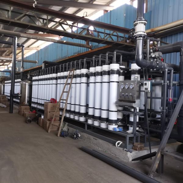 8in PVDF Ultrafiltration Water Filter Membrane 50lmh Industrial Ultrafiltration