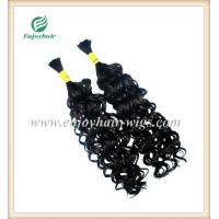Buy cheap Peruvian 5A virgin remy hair bulk ,natural color(can be dye) curly style 10''-26 product