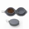 Buy cheap Double Silicone Pet Bowl Folding Portable Cat Feeding Bowl from wholesalers