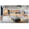 Buy cheap Luxurious Restaurant Booth Style Dining Set Wooden Furniture Customized Design from wholesalers