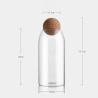 Buy cheap Airtight Seal Wooden Jar Lid Wood Ball Lids Food Storage Canister For Tea Coffee from wholesalers