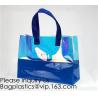Buy cheap Vinyl Transparent PVC Gusset Bag Plastic Tote Shopping Bag For Packaging TPU Laser Makeup Handbag PVC Cosmetic Shopping from wholesalers