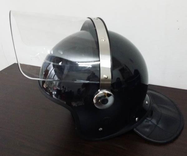 Buy cheap hot sale ABS anti-riot helmet for police and military with visor European ARH01 from wholesalers