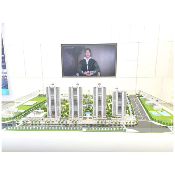 Buy cheap 1:150 Building Architecture Models With Retail And Commercial Areas from wholesalers