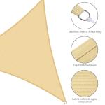 Uv Protection Rectangular Shape HDPE Shade Net Lightweight
