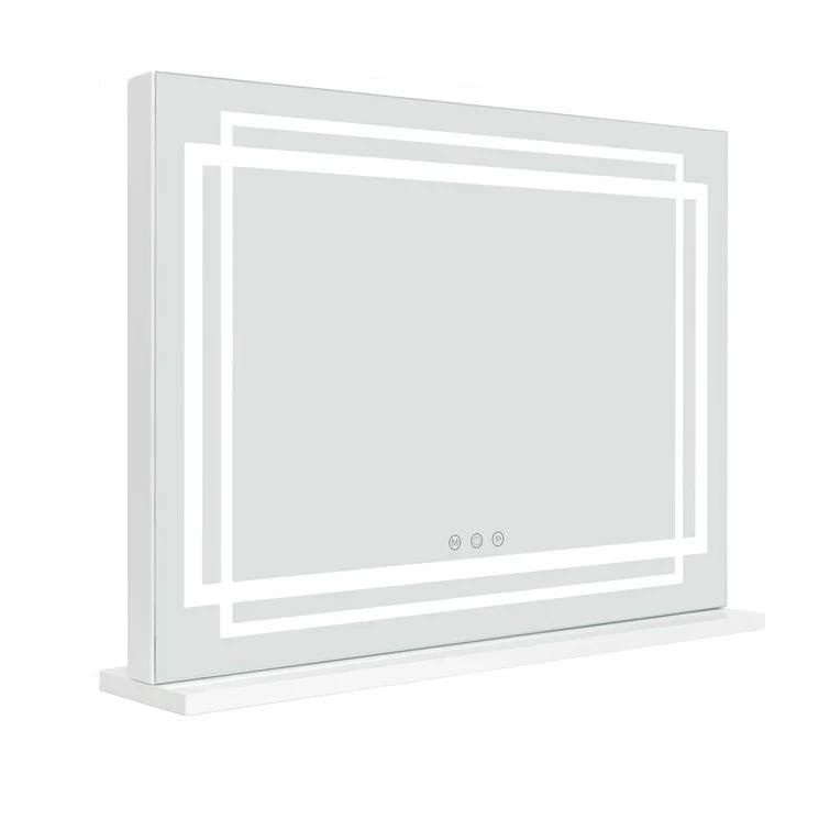 Mounted Hollywood Bathroom Mirror Electric Magnifying With Light