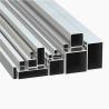 Buy cheap Anodised Aluminium Tube Profiles Silver Square Hollow Pipe 100 x 100 from wholesalers