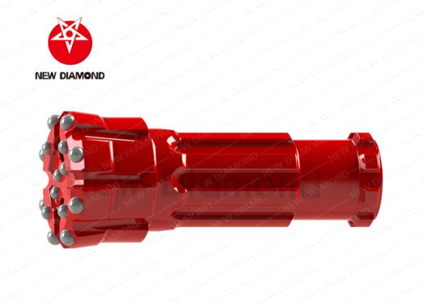 Buy cheap 127 - 133mm Diameter Dth Hammer Button Bits High Wear Resistant For Guardrail Hole from wholesalers