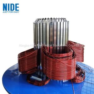 China Fan Stator Coil Winding Machine , Automatic Motor Coil Winding Machine on sale