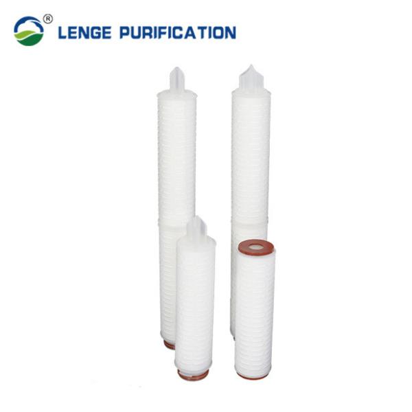 Buy cheap 20 Inch Diameter Glass Fibre Pleated Polyester Filter Cartridge With 226 Fin from wholesalers
