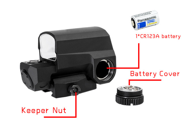 ANS LCO Carbine Optic Red Dot Scope Picatinny Hunting , Objective Lens Diameter 32 Mm