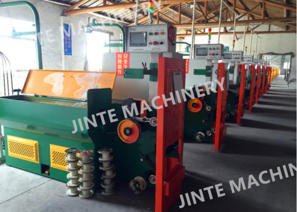 Buy cheap Heavy Duty 2.0mm 11kw Plc Wet Wire Drawing Machine from wholesalers