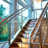 Buy cheap Heavy-Duty Stainless Steel Handrails with Flat Saddle Design for Glass Fencing from wholesalers