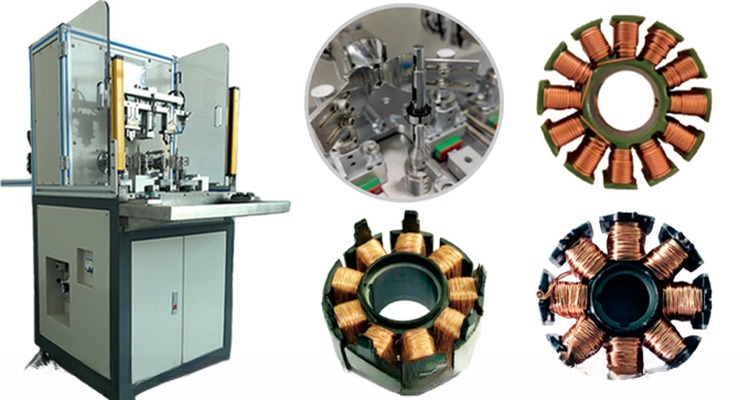 Customized Armature Industrial Electric Motor Coil Winding Machine with High Productivity