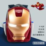 Waterproof Cartoon Hero Iron Man Mask Kids Cartoon Luggage