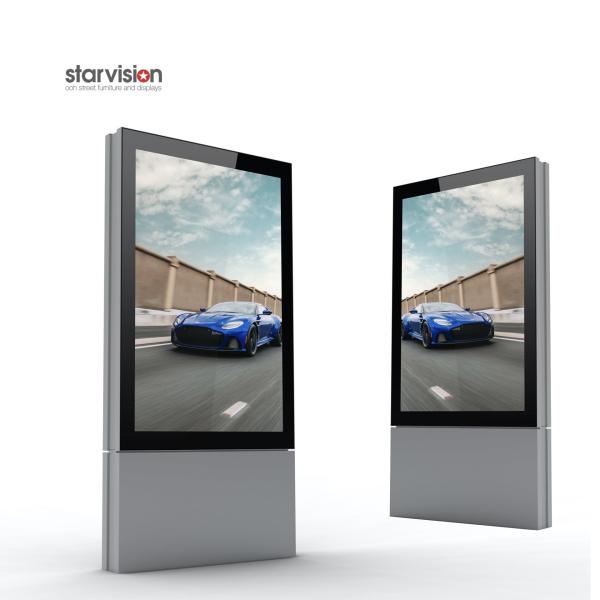 Buy cheap Stainless Steel TFT 500-700 nits Lcd Advertising Equipment With LED Backlit from wholesalers
