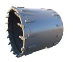 Concrete Rock Drilling Equipment Piling Accessories 800-1200mm Shell Height
