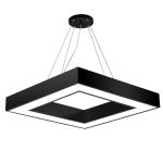 Suspension LED Linear Lights , Square 4 Foot LED Suspended Linear Fixture