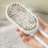 Buy cheap Pet Hair Removal Steam Brush Grooming 3 In 1 Folder Handle Comb De-fluffing Cat Combs from wholesalers