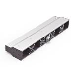 Red Crossing Line Scan LED Vision Lighting 9.1A 218.4W With 722mm Length Housing