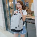 High School Students Bag Female Fashion Men's Backpack Travel Canvas Bag