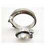 Buy cheap 4" Inch 102mm Stainless 304 V-band Clamp Exhaust Downpipe Female Male Flange Kit from wholesalers