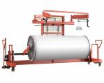 High Duty Steel Hydraulic Heald Frame Warp Beam Trolley Lift