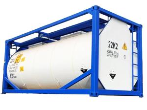 Wholesale White T14  Liquid Tank Container 20Ft Carbon Steel Storage Tanks from china suppliers