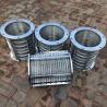 Buy cheap Screw Press Sludge dewatering filtration stainless steel 304 Wedge wire screen filter cylinders from wholesalers