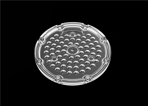 Buy cheap Clear PC High Power LED Lens , 64 LED Reflectors Optics IP65 For Round Highbay Light from wholesalers